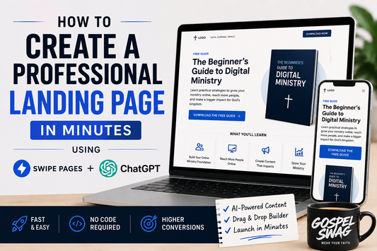 How to Create a Professional Landing Page in Minutes Using Swipe Pages and ChatGPT