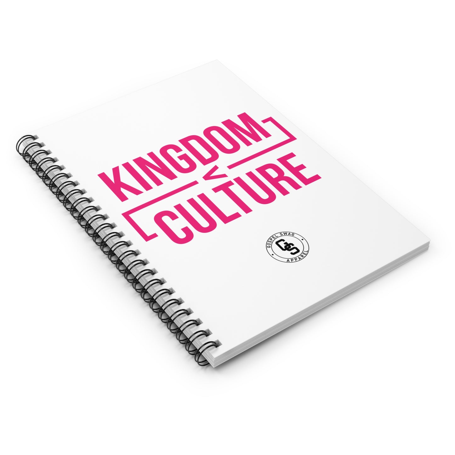 Kingdom Over Culutre Spiral Notebook - Ruled Line