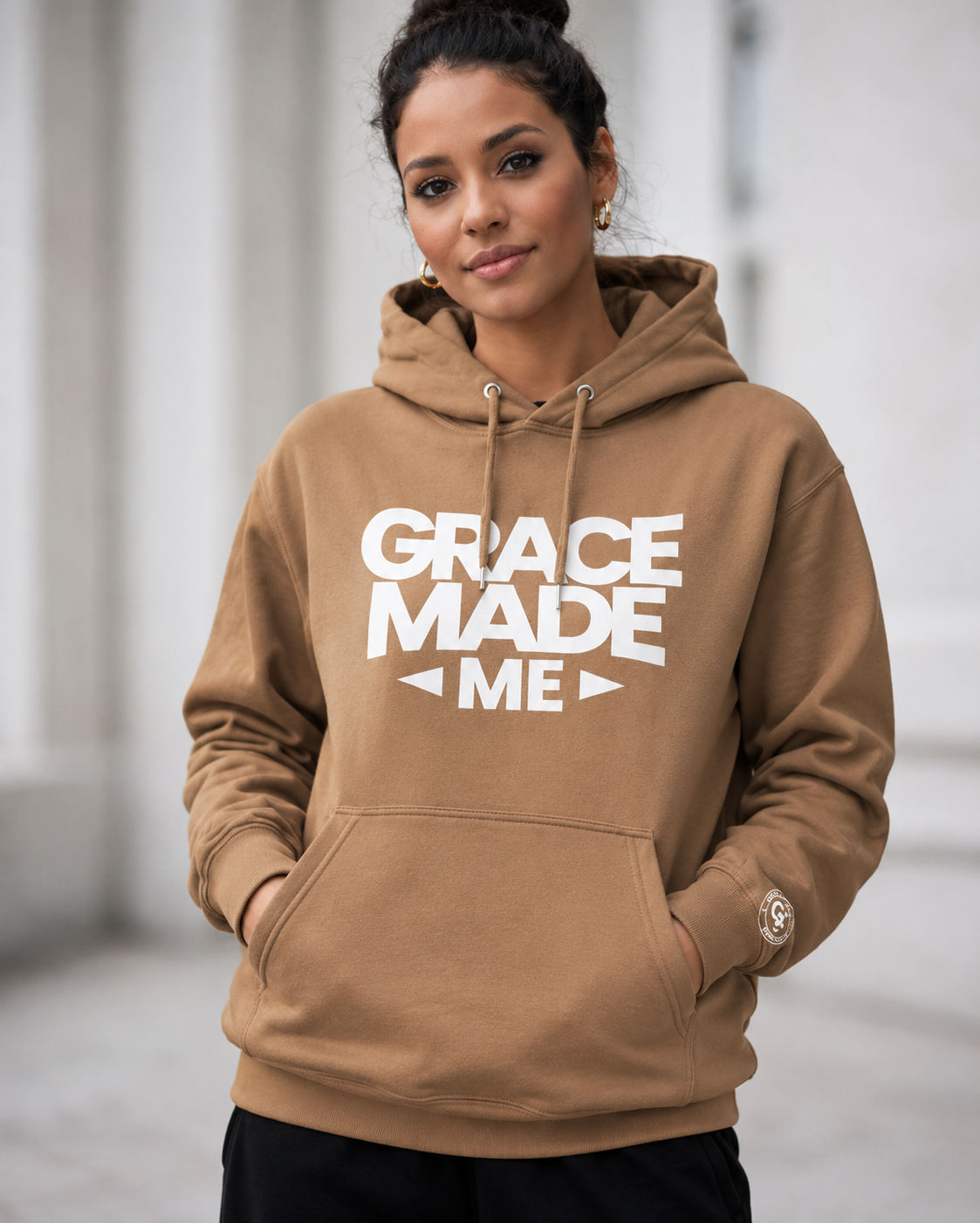 Grace Made Me Christian Hoodie | Faith-Based Streetwear by Gospel Swag