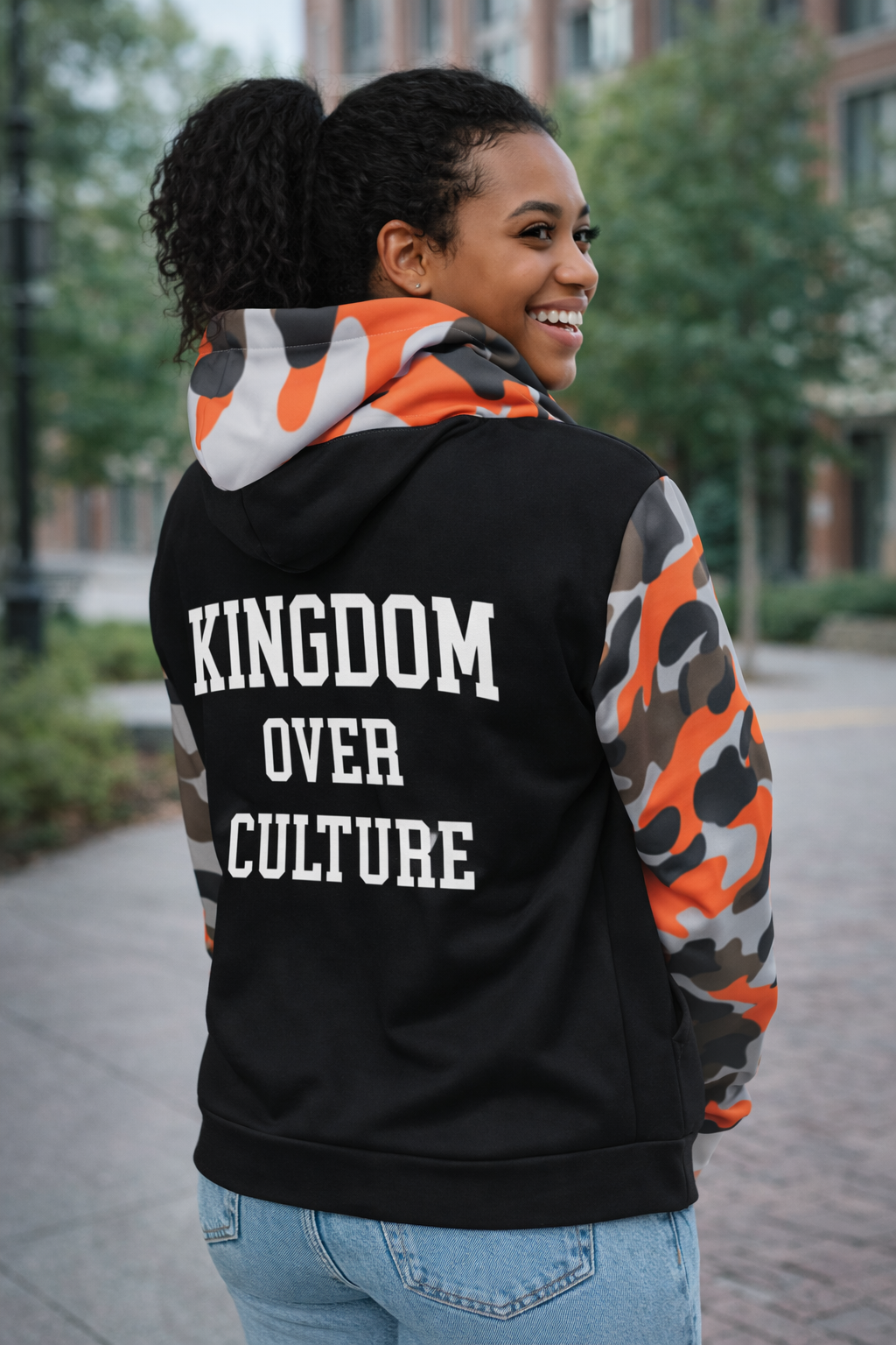 Kingdom Over Culture Christian Zip Hoodie | Faith-Based Streetwear by Gospel Swag